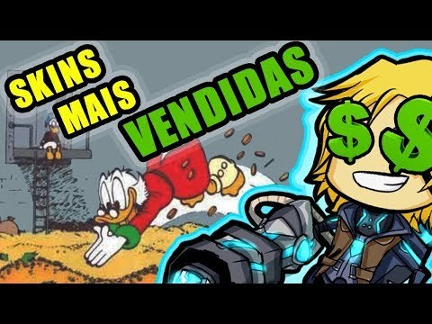 AS SKINS MAIS VENDIDAS DO LOL - (MD5)