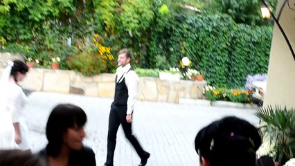 Bride and Groom's surprise first dance very sexy