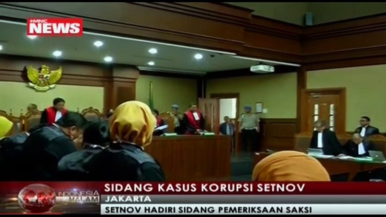 Tiga Saksi Dihadirkan Pada Sidang Lanjutan Kasus Korupsi E-KTP