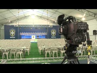 Granja Comary se prepara para receber a imprensa