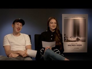 The Killing of a Sacred Deer - Barry Keoghan and Raffey Cassidy interview each other