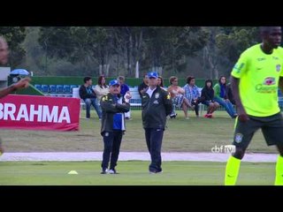 Confira o treino de sábado na Granja Comary