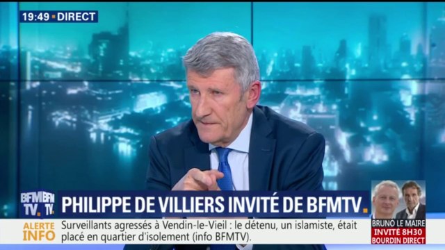 Philippe de Villiers attend qu’Emmanuel Macron préserve la survie de la civilisation de la France