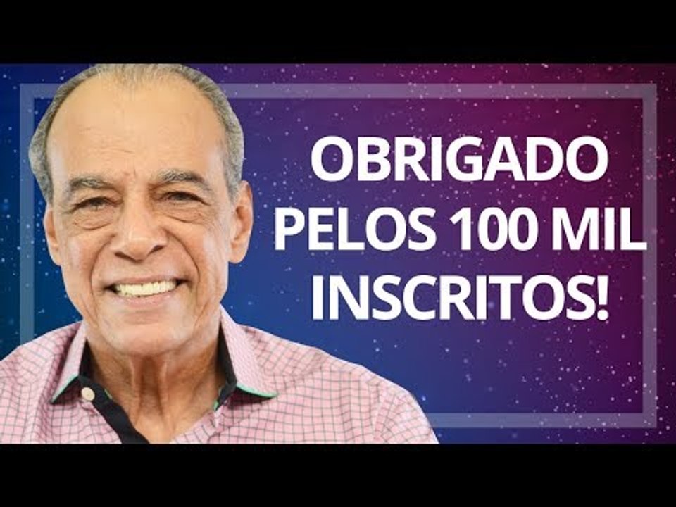 OBRIGADO PELOS 100 MIL INSCRITOS!!