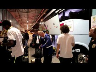 Após vitória na estreia, Seleção tem volta tranquila para o Rio