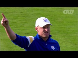 Ryder Cup: Jamie Donaldson on hitting the winning shot