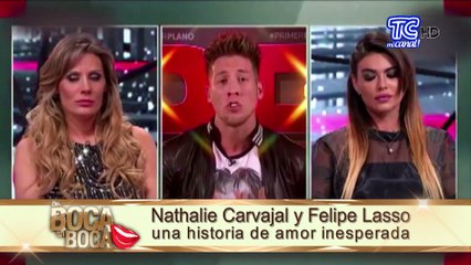 Nathalie Carvajal y Felipe Lasso una historia de amor inesperada