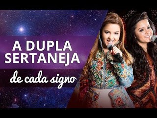 A dupla sertaneja de cada signo