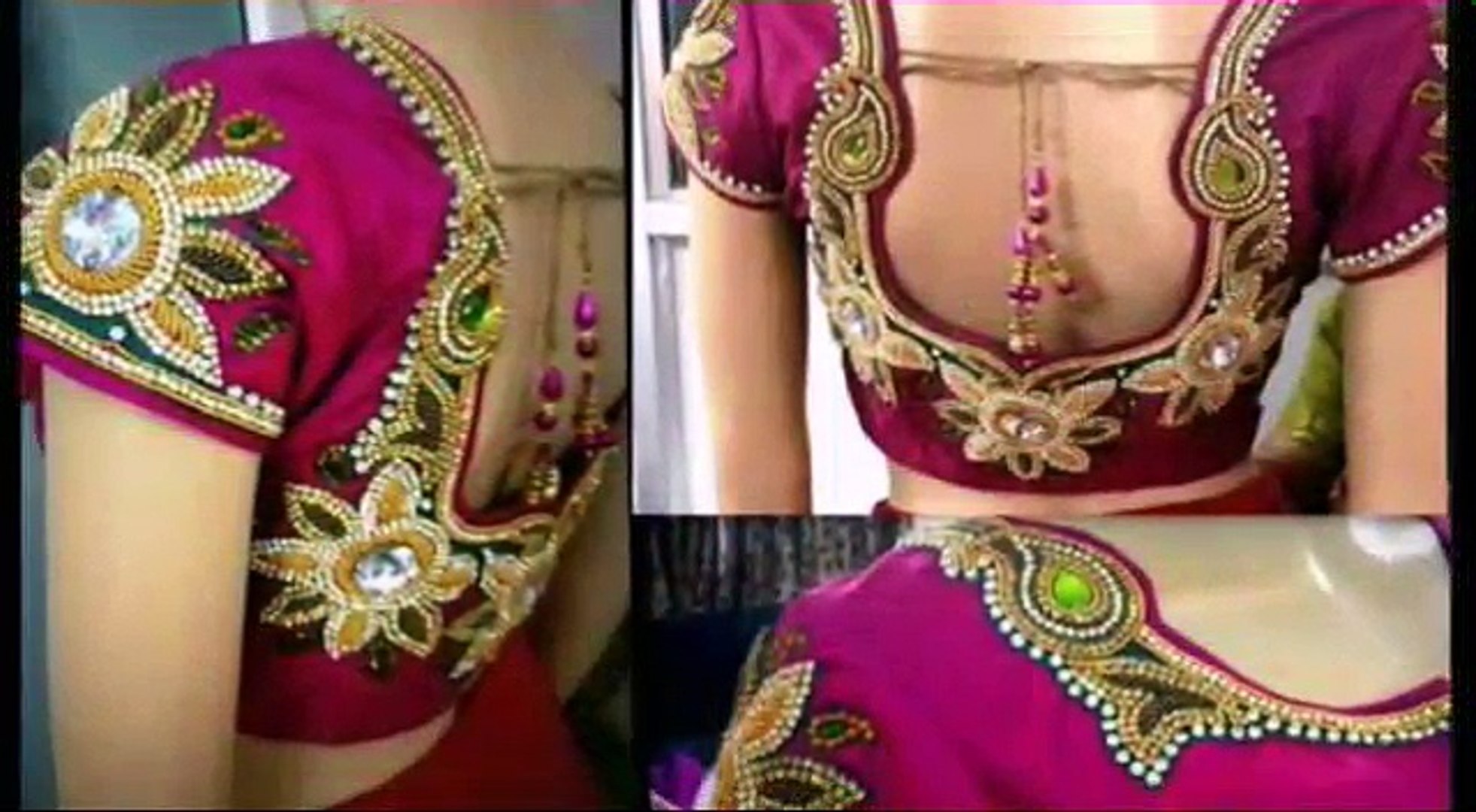 Neck Blouse Designs Photos New Model