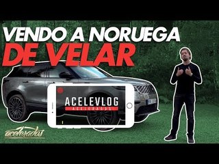 NORUEGUESAS E LINDAS, AS PAISAGENS! + JAGUAR F-TYPE 2.0 - ACELEVLOG #9