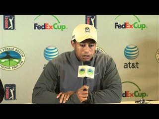 Tiger Woods Press Conference - AT&T Pebble Beach National Pro-Am 2012