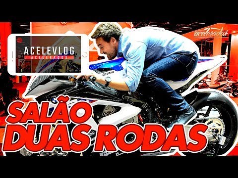 MOTO DE R$ 500 MIL, NOVA CBR 1000RR E FAZER 250... VISITAMOS O SALÃO DUAS RODAS! - ACELEVLOG #17