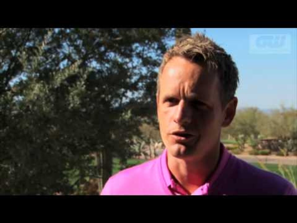 Luke Donald at the WGC Accenture Matchplay Championship