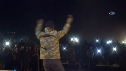 Bakan Soylu'nun Ricası Üzerine Yusuf Güney Askerlere Konser Verdi