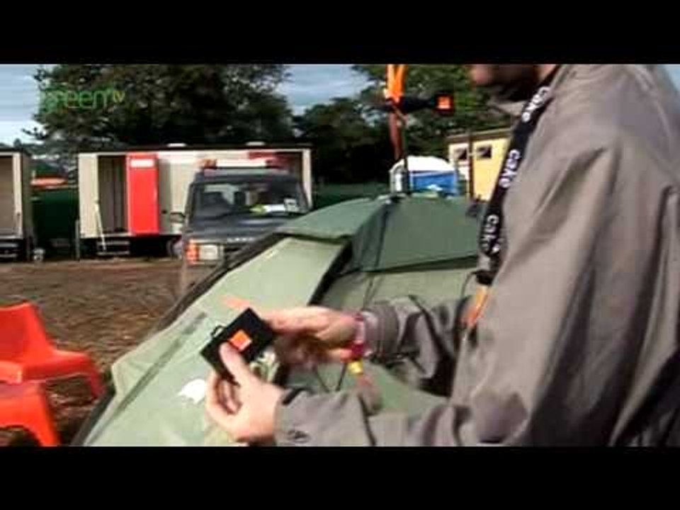 Glastonbury 2007 - Orange wind power
