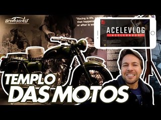 MUSEU DA MOTO!? CONHEÇA AS RELÍQUIAS DO NATIONAL MOTORCYCLE MUSEUM NA INGLATERRA! - ACELEVLOG #19