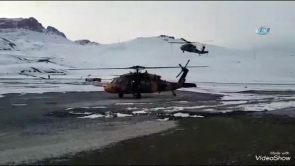 Van’da teröristlerin kullandığı barınaklar kullanılamaz hale getirildi