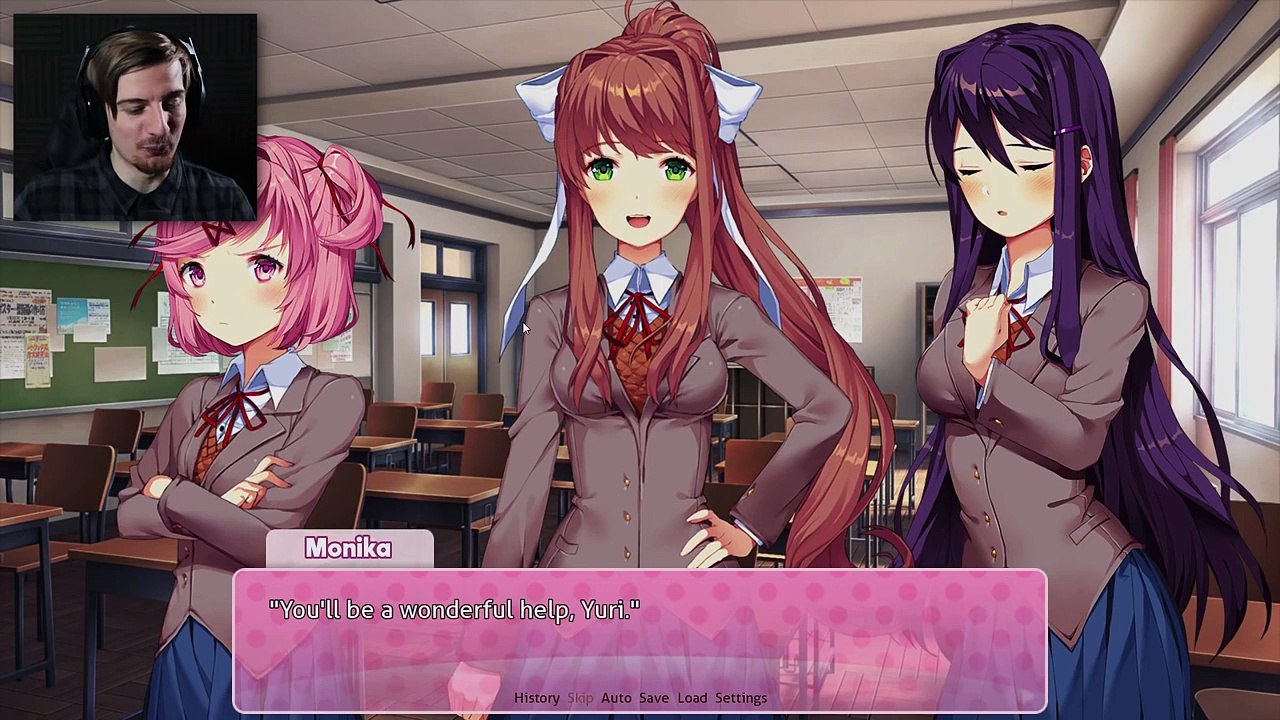WHAT THE.. OK THIS IS SCARY. || Doki Doki Literature Club (Part 3)