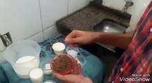 como fazer sorvete de flocos