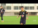 Seleção Brasileira: Philippe Coutinho faz trabalho de transição no CT do Grêmio