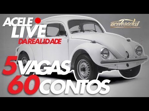 ACELETIME: 5 VAGAS, 60 CONTOS! ACELELIVE #65