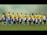 Crianças realizam sonho de entrar em campo com a Seleção Brasileira, na Arena do Grêmio