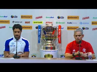 Final da Copa do Brasil 2017: melhores momentos da coletiva oficial de imprensa Léo e Reinaldo Rueda