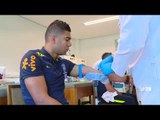 Seleção Brasileira faz exame de sangue na Granja Comary