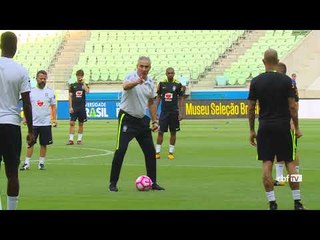 Download Video: Seleção Brasileira faz último treino antes de pegar o Chile