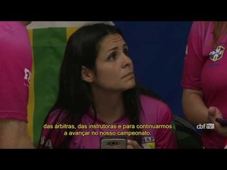 Arbitragem: instrutoras da FIFA elogiam nível de curso promovido pela CBF