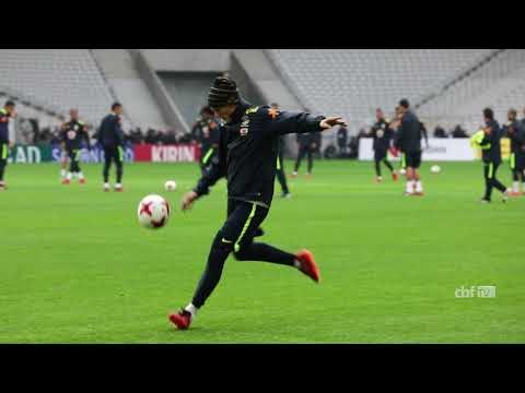 Em Lille, Seleção Brasileira acerta últimos detalhes enfrentar o Japão