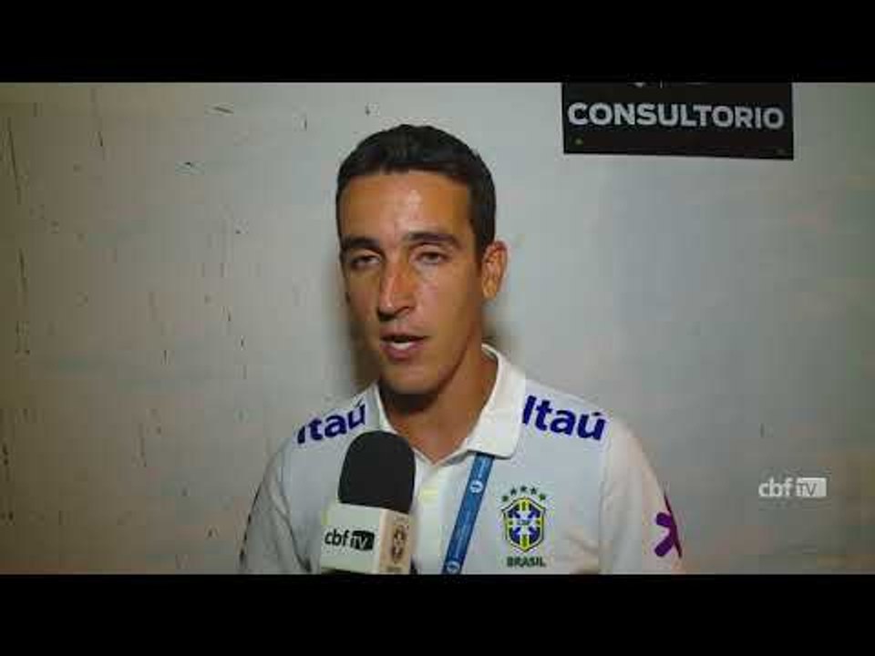 Técnico comemora campanha da Seleção Brasileira Sub-15 no Sul-Americano