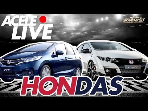 ANDAMOS NO NOVO FIT + COMO É ACELERAR O CIVIC TYPE R? - ACELELIVE #73