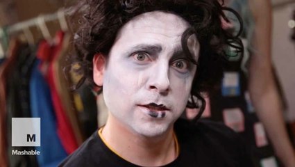 Makeup tutorial helps you channel your inner Edward Scissorhands