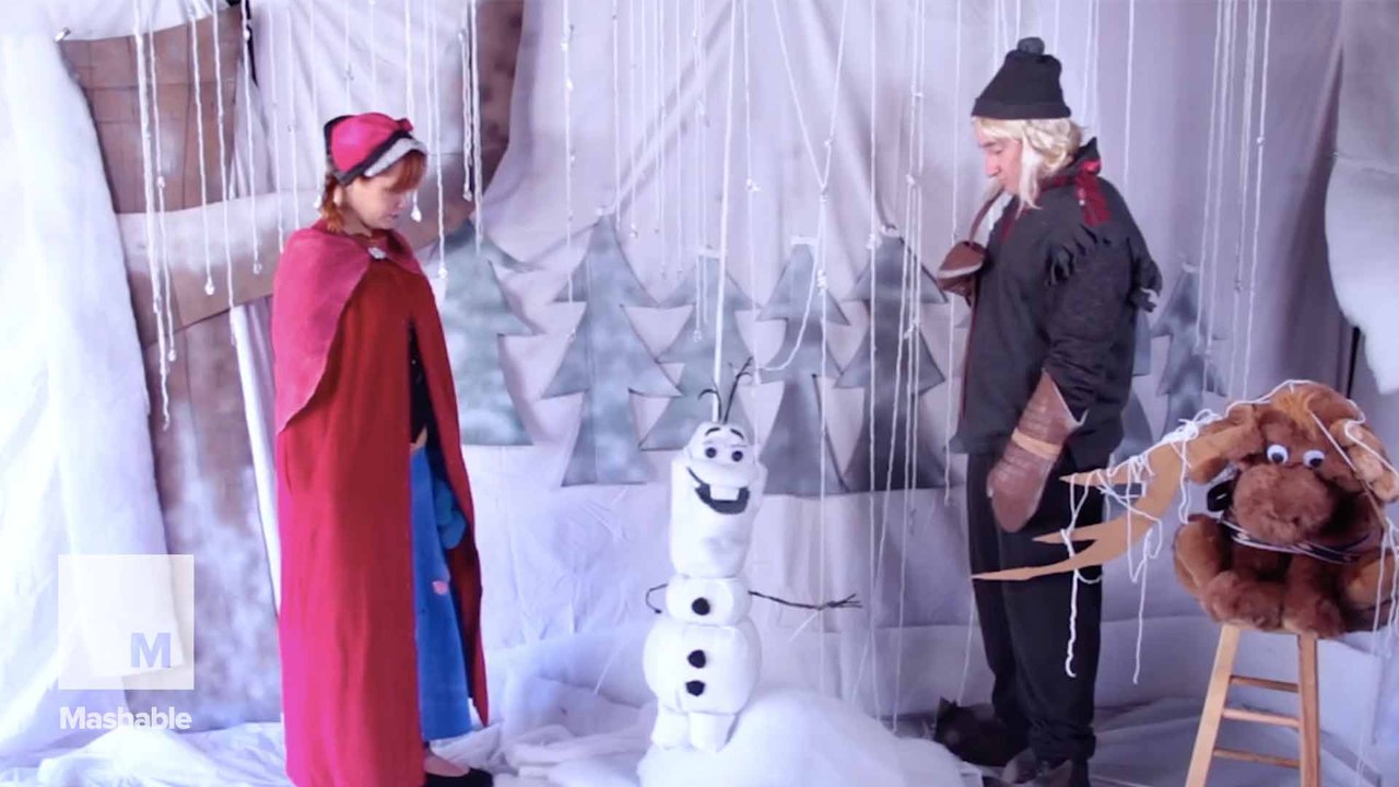 'Frozen' trailer re-created as a homemade movie