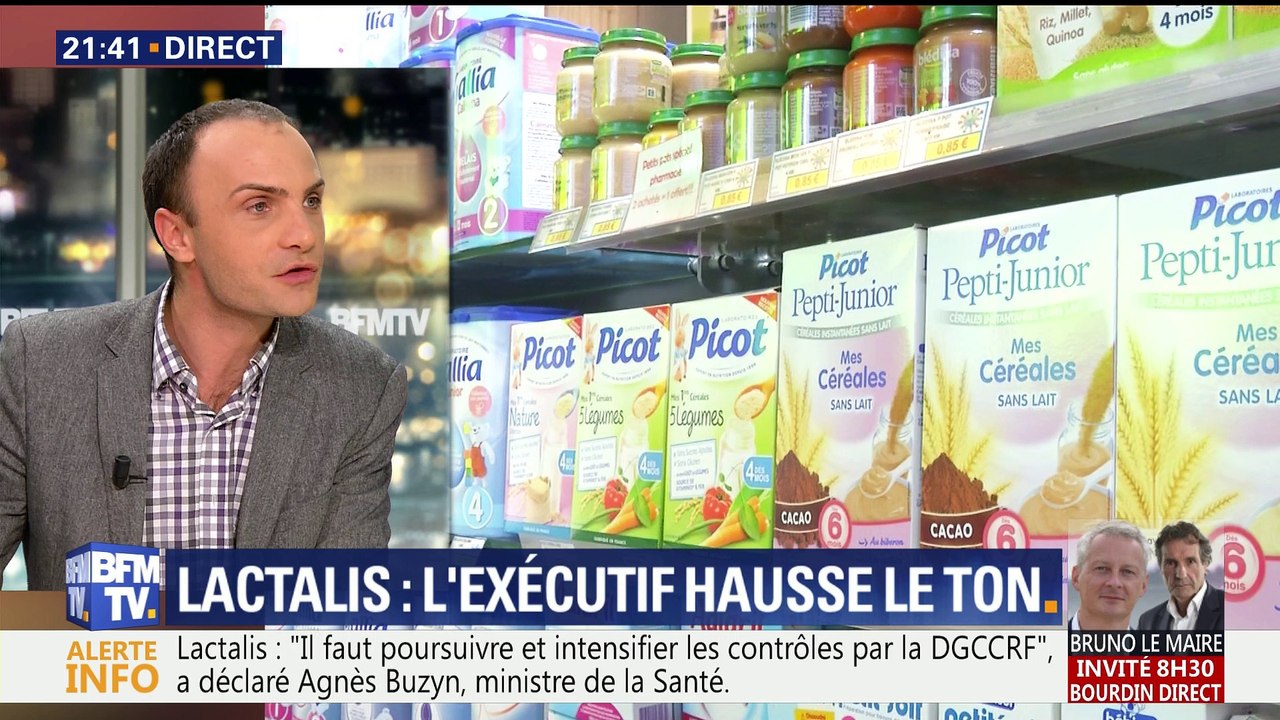 Lactalis: l'exécutif hausse le ton