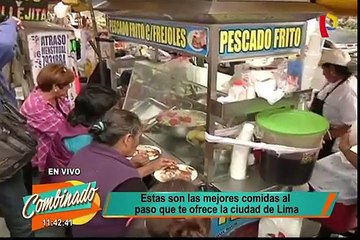 Conoce la variedad de comidas al paso que ofrece la ciudad de Lima