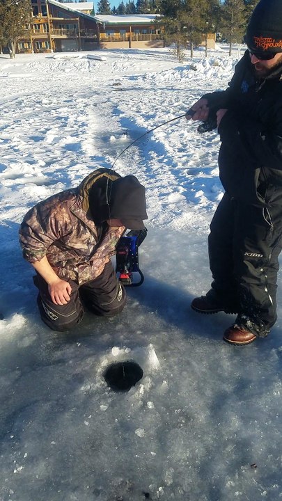 Ice Fishing Prank