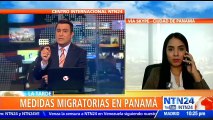Abogada Julissa Ortega explicó en NTN24 que Panamá es un destino atractivo para los inmigrantes de la región por ser “un