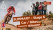 Summary - Car/Bike - Stage 6 (Arequipa / La Paz) - Dakar 2018