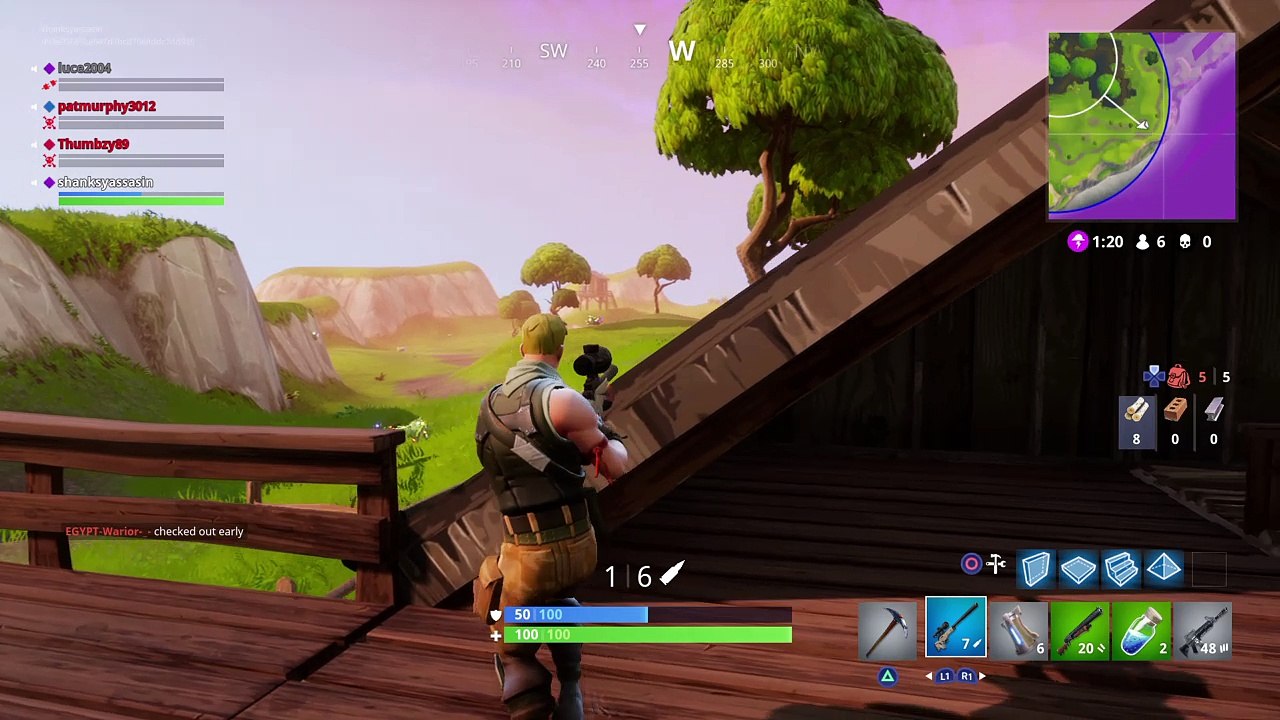 Fortnite sniped