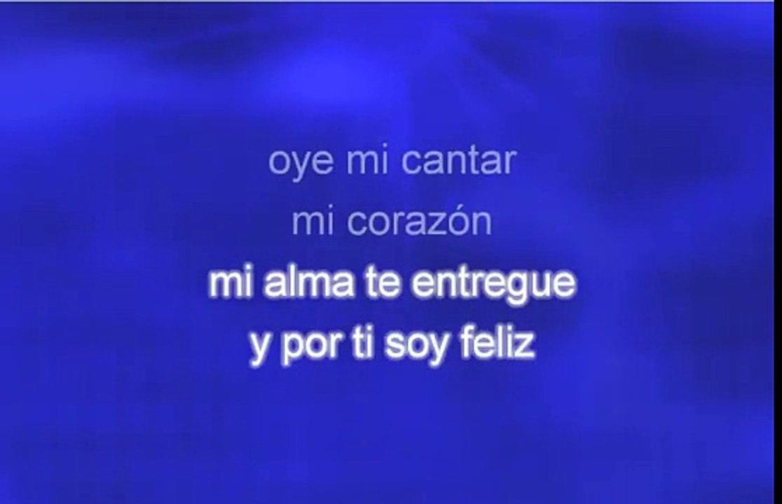 ALEJANDRA - VICENTE FERNANDEZ -KARAOKE - PISTA Y LETRA