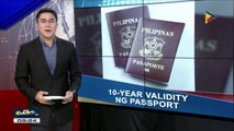 PHL passport na may 10-year validity, pormal na ilulunsad ngayong araw