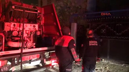 Adana Boş Evi Kundakladılar