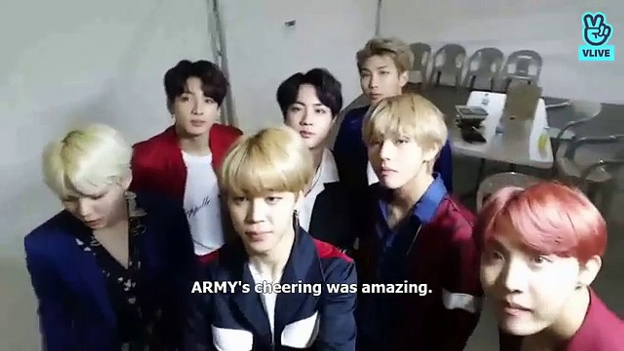 [ENG SUB] BTS Celebrate Daesang Behind Stage 2018 Golden Disk Awards (방탄소년단) 防弾少年团