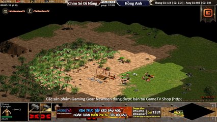 AOE mớii nhất 2017 – csdn vs hong anh – solo cung R shang  (103-2017)