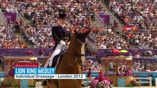The Lion King Medley in Equestrian Dressage at the London