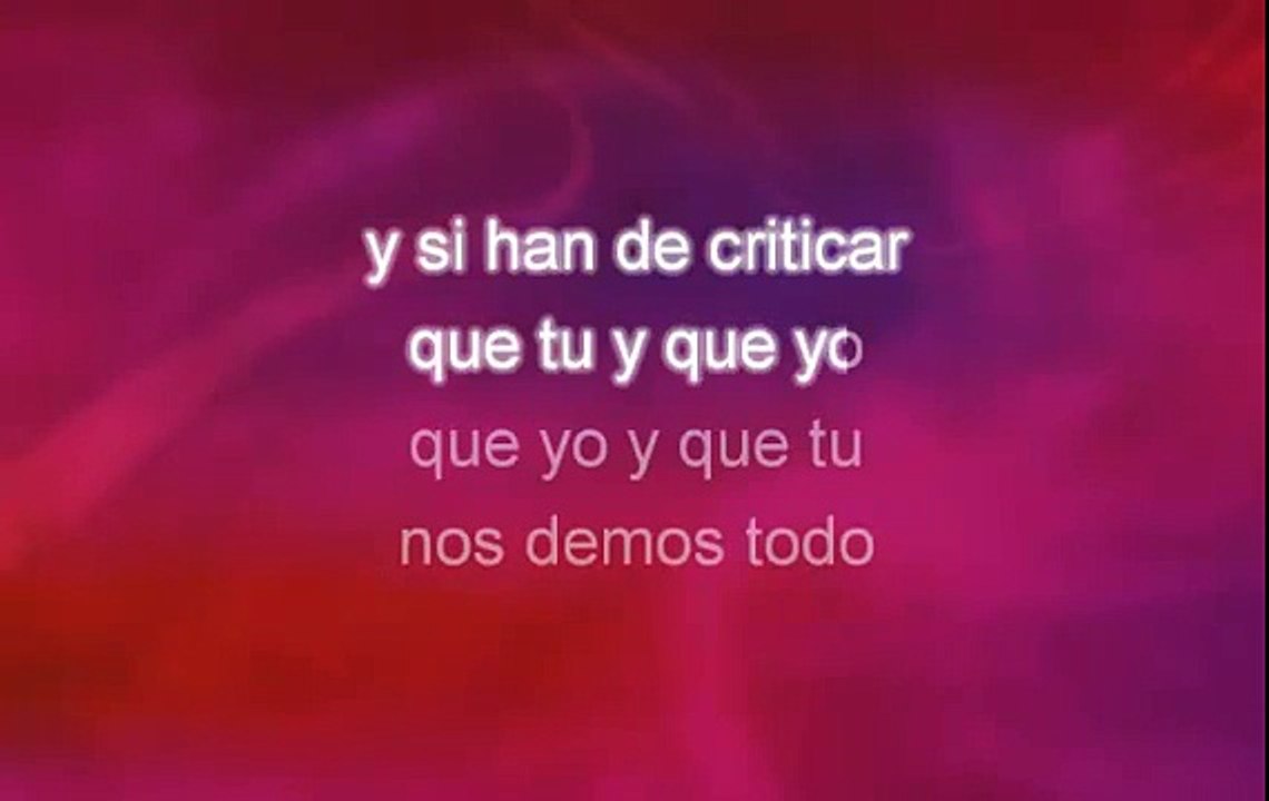 DE QUE TE QUIERO TE QUIERO- VICENTE FERNANDEZ - KARAOKE - PISTA Y LETRA