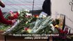 Mourners gather in Moscow to honour military plane crash victims