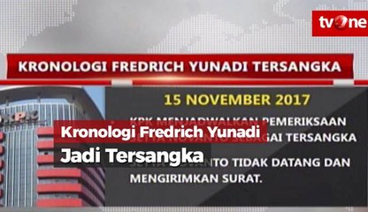 Kronologi Penetapan Tersangka Fredrich Yunadi